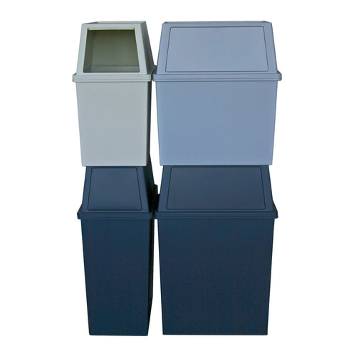 【選べる3色、分別も楽しく】
ナイトブルー、クールグレー、ミルクティーベージュの3色を自由に組み合わせ、見た目も楽しく分別できるこのゴミ箱があれば、面倒なゴミ捨てもスマートな暮らしの一部になります。